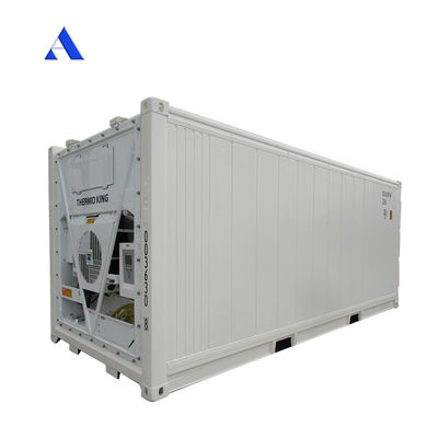 20ft Reefer 컨테이너 테르모 킹 냉장 냉장고 외면 차원 606 * 244 * 259mm 및 32CBM 용량