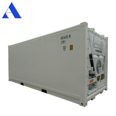 20ft Reefer 컨테이너 테르모 킹 냉장 냉장고 외면 차원 606 * 244 * 259mm 및 32CBM 용량