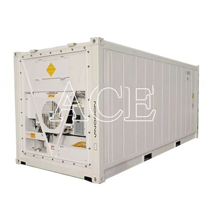 20ft Reefer 컨테이너 테르모 킹 냉장 냉장고 외면 차원 606 * 244 * 259mm 및 32CBM 용량