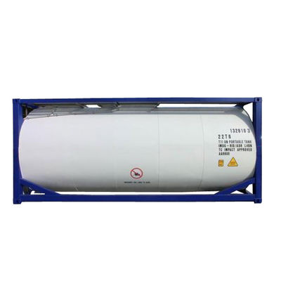 316L/SAN50028-7/WNr 1.4402/1.4404 재료 25000 리터 SS316L 배와 껍질 UN T11 20ft 에탄올 ISO 탱크 컨테이너