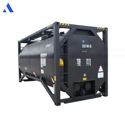 UN T3 불열 20ft 비텀 ISO 탱크 컨테이너 CSC 인증 및 16MnDR 배 재료