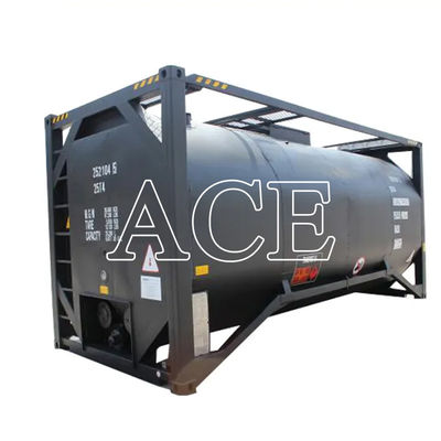 UN T3 불열 20ft 비텀 ISO 탱크 컨테이너 CSC 인증 및 16MnDR 배 재료