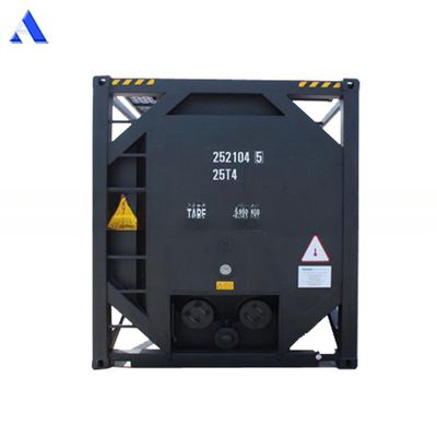 UN T3 불열 20ft 비텀 ISO 탱크 컨테이너 CSC 인증 및 16MnDR 배 재료