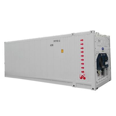 맞춤형 차원 23ft BV 인증 냉장고 저장 컨테이너 -30- 30C 온도 범위 380/440V