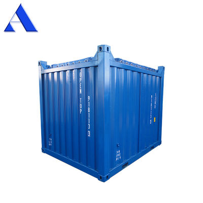 10ft DNV 2.7-1 표준 오픈 톱 건조 컨테이너 텐폴린 덮개 철강 해상 컨테이너 BV 및 CSC에서 인증