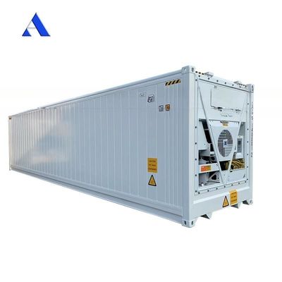 -30°C / -22°F 내부 온도와 함께 40ft Corten 강철 및 알루미늄 재료 냉장고