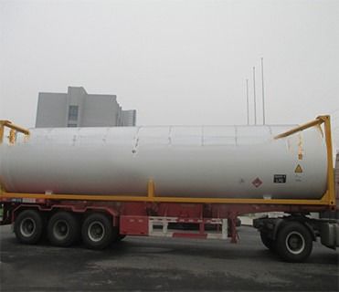 40ft ISO 가스 탱크 컨테이너 52.5 CBM UN T50 압축 액화 LPG 염소 암모니아 고 용량 ISO 컨테이너
