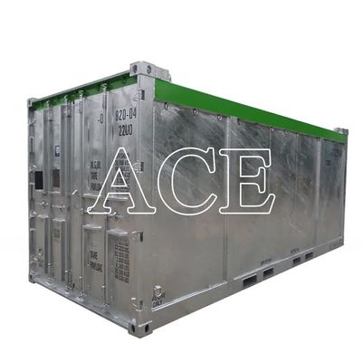 코르텐-A 20ft DNV 2.7-1 표준 오픈 톱 하드 건조 화물 해상 컨테이너 BV DNV 인증 31cbm 용량