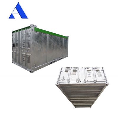 코르텐-A 20ft DNV 2.7-1 표준 오픈 톱 하드 건조 화물 해상 컨테이너 BV DNV 인증 31cbm 용량