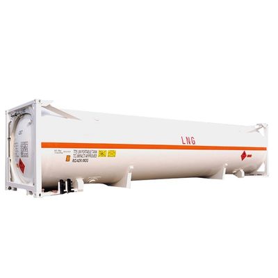 45m3 ISO UN T75 냉동 40ft 탱크 컨테이너 LNG 액체 산소 이산화탄소 LIN LOX LAR BV CSC 인증 18Bar