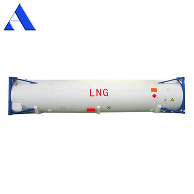 45m3 ISO UN T75 냉동 40ft 탱크 컨테이너 LNG 액체 산소 이산화탄소 LIN LOX LAR BV CSC 인증 18Bar