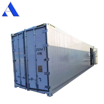 40ft 냉동 ISO 컨테이너 최대 실량 27580KG 28.4CBM 용량 듀얼 온도 리퍼 냉장고 및 냉장고
