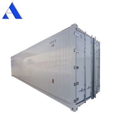 40ft 냉동 ISO 컨테이너 최대 실량 27580KG 28.4CBM 용량 듀얼 온도 리퍼 냉장고 및 냉장고