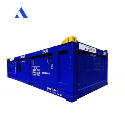 20ft DNV2.7-1 표준 반 높이의 14.00 cbm 용량의 해상 화물 바구니 컨테이너 설계 표준 ISO10855