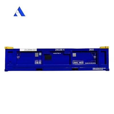 20ft DNV2.7-1 표준 반 높이의 14.00 cbm 용량의 해상 화물 바구니 컨테이너 설계 표준 ISO10855