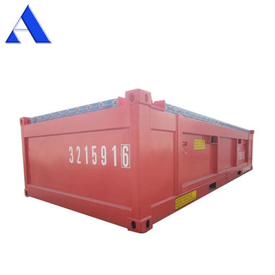 20ft DNV2.7-1 표준 반 높이의 14.00 cbm 용량의 해상 화물 바구니 컨테이너 설계 표준 ISO10855