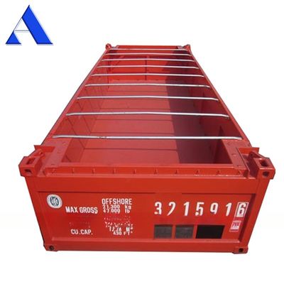 20ft DNV2.7-1 표준 반 높이의 14.00 cbm 용량의 해상 화물 바구니 컨테이너 설계 표준 ISO10855