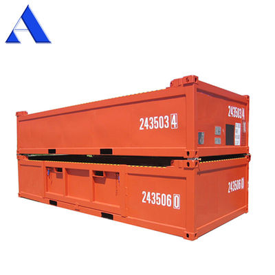 20ft DNV2.7-1 표준 반 높이의 14.00 cbm 용량의 해상 화물 바구니 컨테이너 설계 표준 ISO10855
