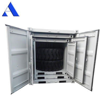 5 CBM 용량 로고 5ft ~ 10ft 강철 및 코튼 재료로 구성 된 사용자 지정 컬러 미니 배송 컨테이너 세트