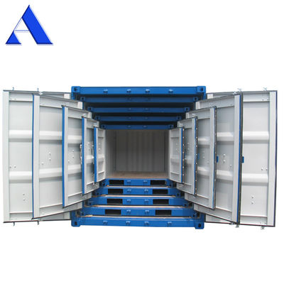 5 CBM 용량 로고 5ft ~ 10ft 강철 및 코튼 재료로 구성 된 사용자 지정 컬러 미니 배송 컨테이너 세트