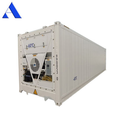 40ft Reefer Deep Blast Feezer 컨테이너 폴리유레탄 고립 테르모 킹 냉장고 60도 신선한 톤 저장