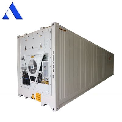 40ft Reefer Deep Blast Feezer 컨테이너 폴리유레탄 고립 테르모 킹 냉장고 60도 신선한 톤 저장