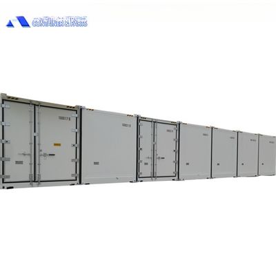 40ft 건물 리퍼 컨테이너 40HQ 냉장고 저장 CSC 인증 철강 및 평면 바닥