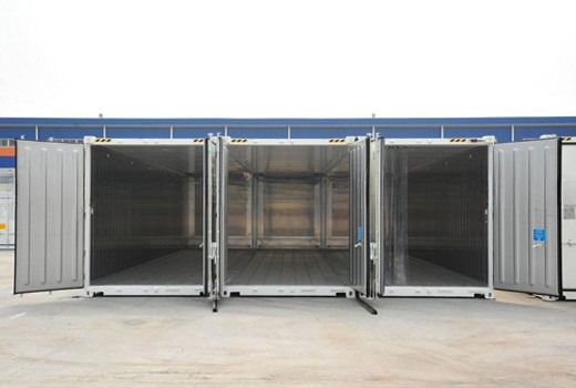 40ft 건물 리퍼 컨테이너 40HQ 냉장고 저장 CSC 인증 철강 및 평면 바닥