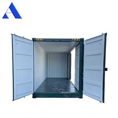 20ft 높이의 건조 운송 컨테이너 큐브 사이드 도어 철강 코튼 스틸 6058 x 2438 x 2896 mm 33.2 CBM 용량