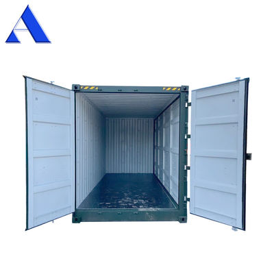20ft 높이의 건조 운송 컨테이너 큐브 사이드 도어 철강 코튼 스틸 6058 x 2438 x 2896 mm 33.2 CBM 용량