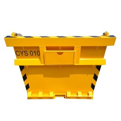 13ft DNV 2.7-1 표준 스틸 컨테이너 보트 오프शोर 파업 폐기물 Skip BV 인증 된 길이 13ft 승강 각 45C
