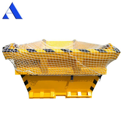 13ft DNV 2.7-1 표준 스틸 컨테이너 보트 오프शोर 파업 폐기물 Skip BV 인증 된 길이 13ft 승강 각 45C