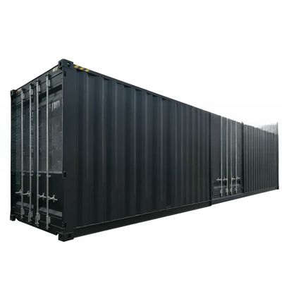 67.7cbm 용량 40ft 높이 큐브 오픈 사이드 운송 컨테이너 4 측면 문 12192 x 2438 x 2896 mm 외부 차원