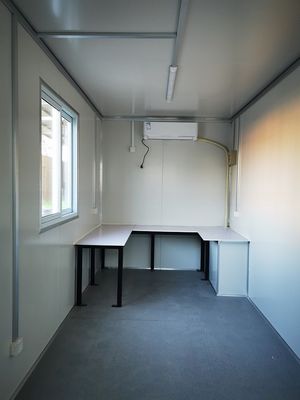 8ft 10ft 작은 크기의 미니 프리팩 모듈형 모바일 저장 운송 컨테이너 사무실 CSC 인증으로 만들어졌습니다