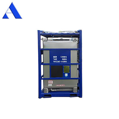 맞춤형 550GAL DNV 2.7-1 표준 해상 철강 IBC 탱크 컨테이너 CSC 및 BV에 의해 인증 된 리프팅 프레임 상태