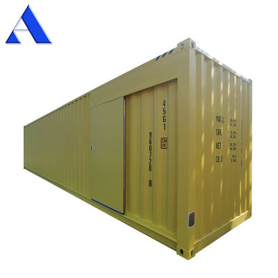 40ft 슬라이딩 사이드 도어 모바일 및 휴대용 사전 제조 창고 운송 저장을위한 완벽한 솔루션