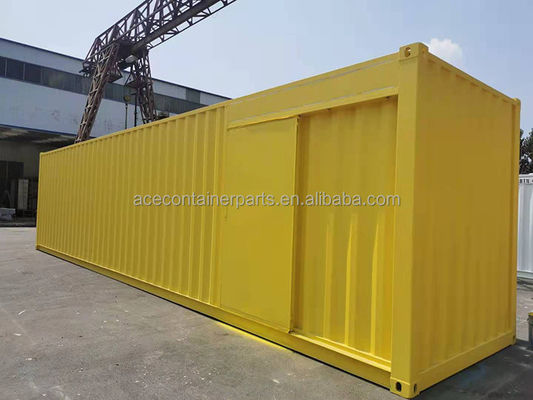 40ft 슬라이딩 사이드 도어 모바일 및 휴대용 사전 제조 창고 운송 저장을위한 완벽한 솔루션