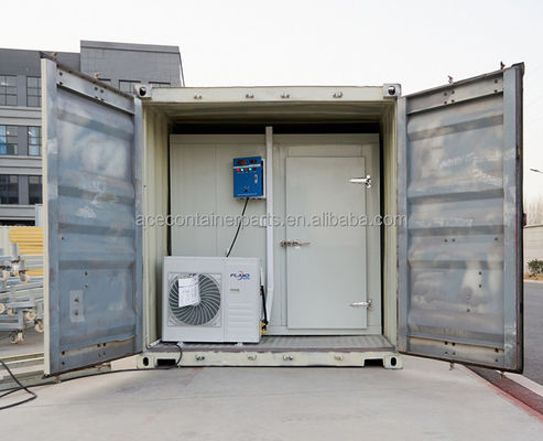 20ft 리퍼 컨테이너 냉장고 알루미늄 T 바 바닥과 R134a / R404A 냉장
