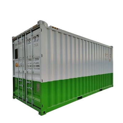 20ft 닫힌 상자 두 개의 문 코튼 스틸 CCU 유닛 석유 파구 DNV 2.7-1 표준 해상 컨테이너 화물 운송