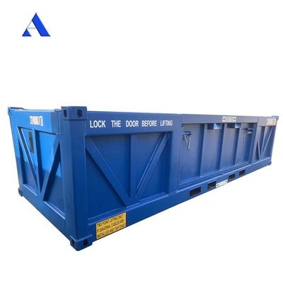 DNV 2.7-1 / ISO 10855 표준 6.6m 해상 화물 바구니 4 다리로 코튼 스틸로 만들어졌으며 BV에 의해 인증되었습니다.