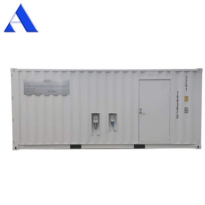 최대 총 무게 4600KGS 사전 제조 된 강철 캐비닛 선반 및 핸저 랙 20ft 수정 된 운송 컨테이너 작업장