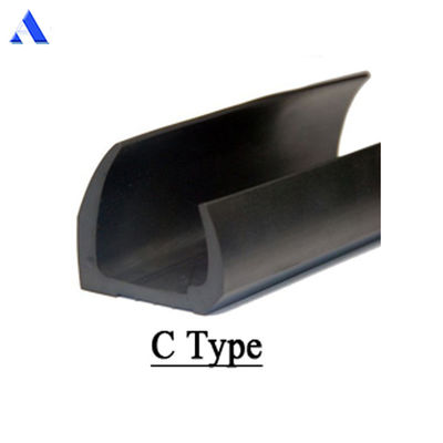 EPDM 고무 ISO 운송 컨테이너 문 봉쇄 가스켓 스트립 표준 세트 1141 x 2251 / 2556mm 블랙 화학 저항