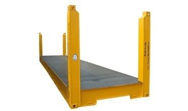 운송장비 40ft 평면 랙 컨테이너 고정된 강철 코너 포스트 최대 실량 47370KGS ISO 인증