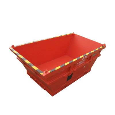 3789mm 길이 6.5 CBM DNV 표준 강철 해상 폐기물 선박 해상 쓰레기 컨테이너 폐기물 처리 운송