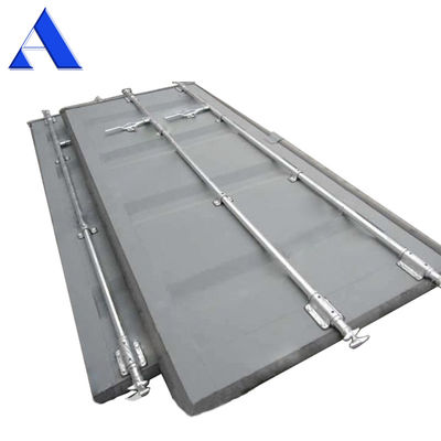 20ft 40ft 건조 화물 운송 컨테이너 문 패널 2.0mm 커튼 스틸 사용자 정의 디자인과 고객 요구에 따라