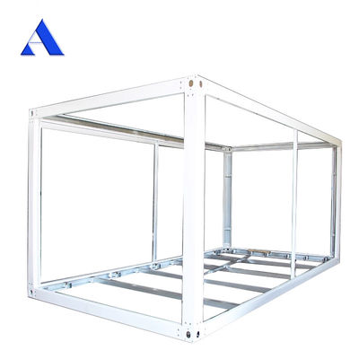 코르텐-A SPA-H 주식 강철 구조 6x3x2.8 M 20ft 가유 가벼운 강철 평면 팩 전공 주택 모듈식 집 방 컨테이너 프레임