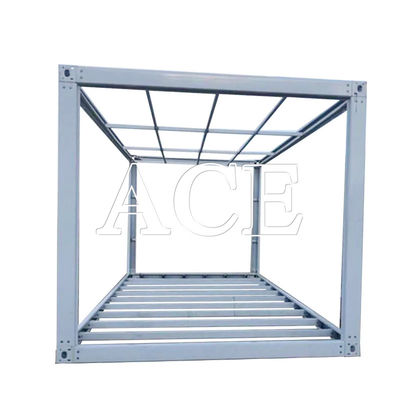 코르텐-A SPA-H 주식 강철 구조 6x3x2.8 M 20ft 가유 가벼운 강철 평면 팩 전공 주택 모듈식 집 방 컨테이너 프레임
