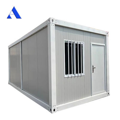 코르텐-A SPA-H 주식 강철 구조 6x3x2.8 M 20ft 가유 가벼운 강철 평면 팩 전공 주택 모듈식 집 방 컨테이너 프레임