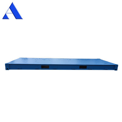 20ft 중량 철강 바닥 운송 컨테이너 플랫폼 최대 유료물 45000kg 및 30 cbm 용량