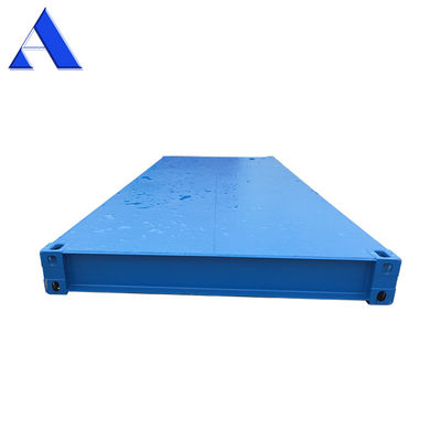 20ft 중량 철강 바닥 운송 컨테이너 플랫폼 최대 유료물 45000kg 및 30 cbm 용량